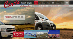 Desktop Screenshot of carrsdelivery.com
